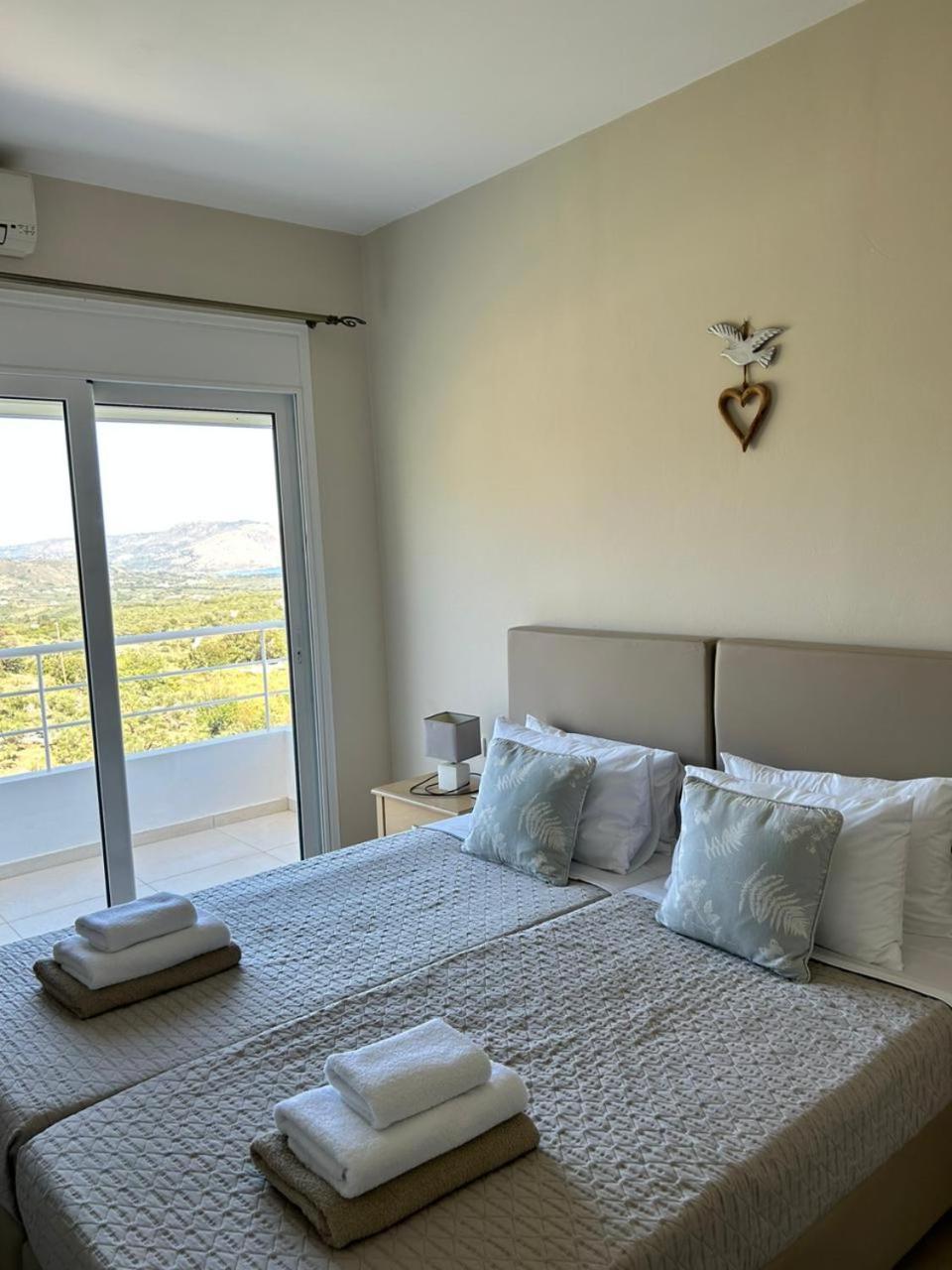 Villa Vuna - Private Pool -Sea View ハニア エクステリア 写真
