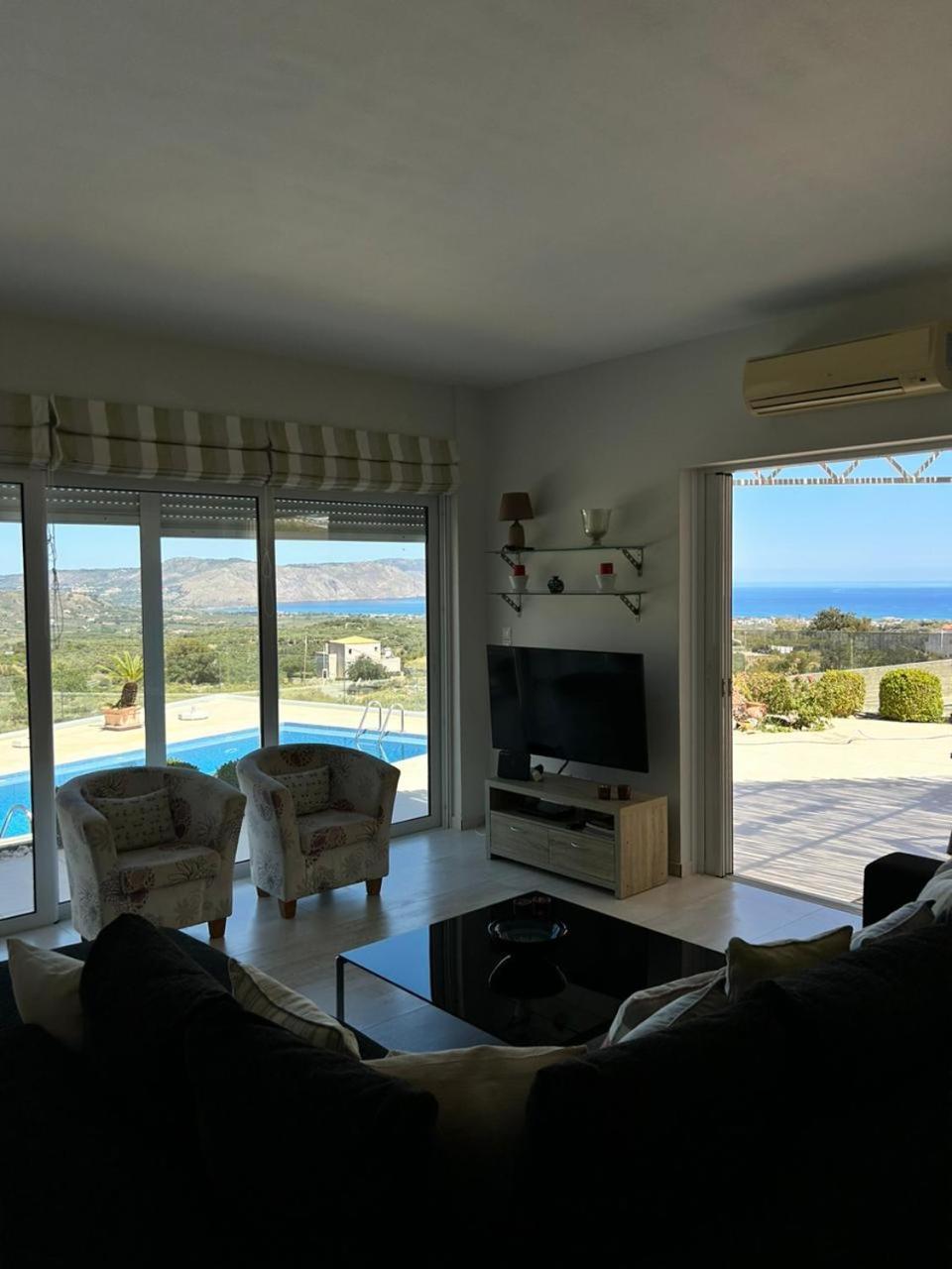 Villa Vuna - Private Pool -Sea View ハニア エクステリア 写真